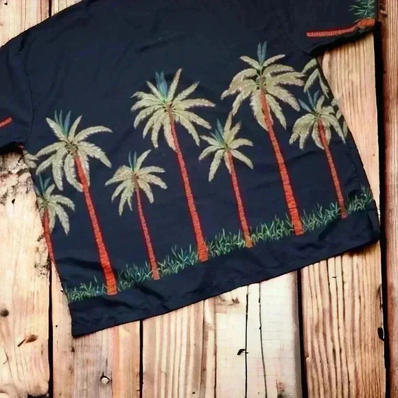 MGM Grand Men’s Button-Down Tropical Print Shirt Size XL. #Rare and Eclectic. - Picture 3 of 4